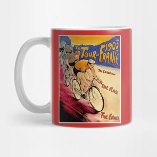 Tour De France Vintage 1903 Bicycle Racing Print Mug